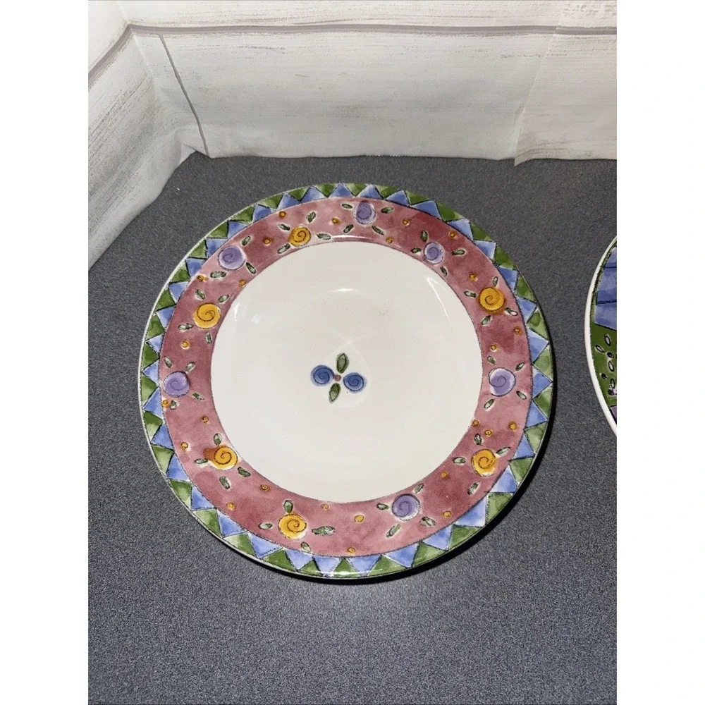 the sweet shoppe by sango Sue‎ Zipkin Bowls  Lot Of 2 Cranberry Twirl Pecan Pie
